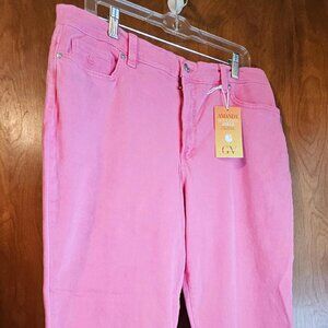Gloria Vanderbilt Amanda Sun-Kissed Ankle Pants Size 14 Average NWT